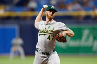 A’s Pitcher Michael Kelly Tries to Start Over