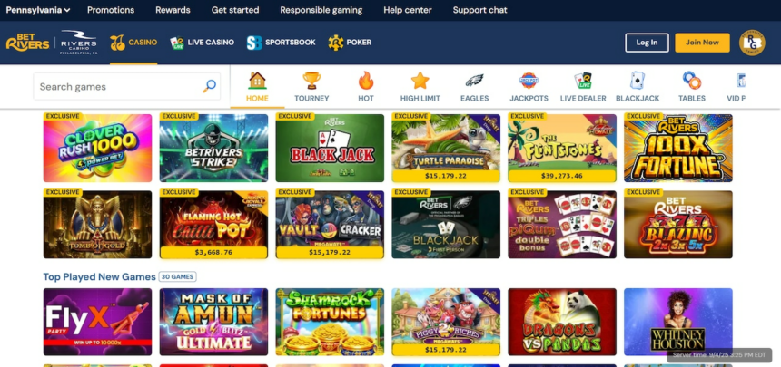 BetRivers Casino promo code PACASINO250 among the best PA online casino bonuses this weekend