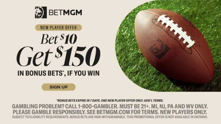 CBSSPORTS BetMGM Bonus Code: 0 Bonus Bets for Monday Night Football