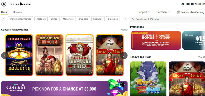 Caesars Casino Offers  No-Deposit Bonus