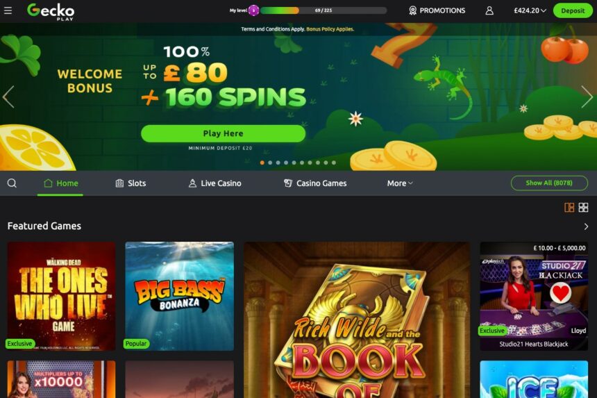 GeckoPlay: The Online Casino Shaking Up the Game for UK Players