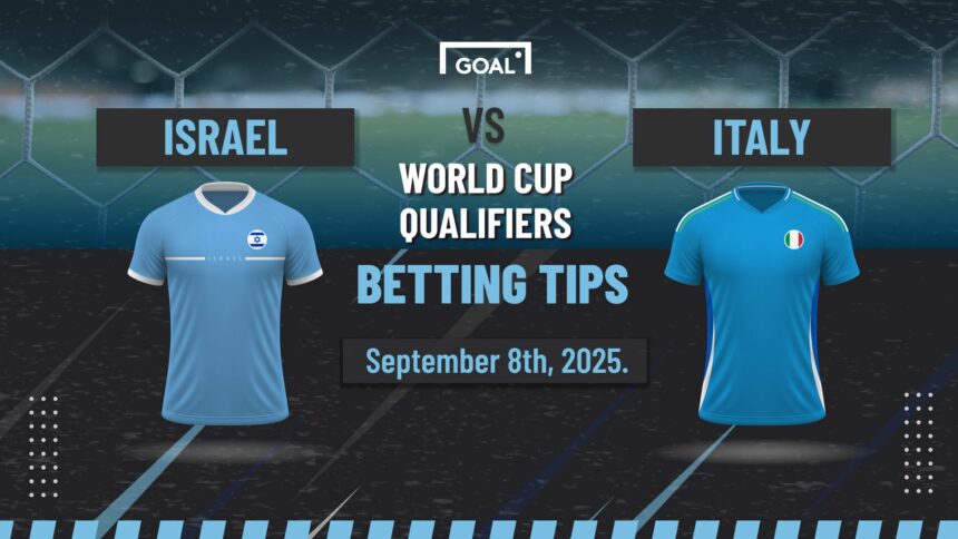 Israel set to struggle against Italy on neutral ground