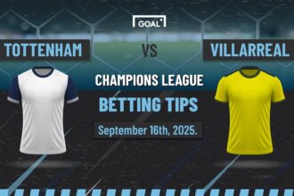 Tottenham vs Villarreal UCL predictions