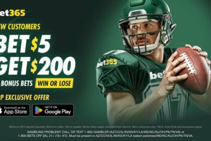 Bet365 Bonus Code CBSBET365: Get 0 Bonus Bets for NBA and College Football Betting