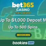 bet365 NJ Casino Bonus Code BOOKIES: Get Up to ,000 Match Bonus + 500 Spins