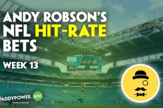 Andy Robson’s NFL Week 13 Tips