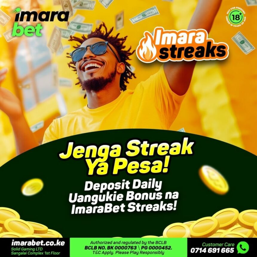 Kenya’s Punters Flock to ImaraBet Amidst Imara Streak Revolution